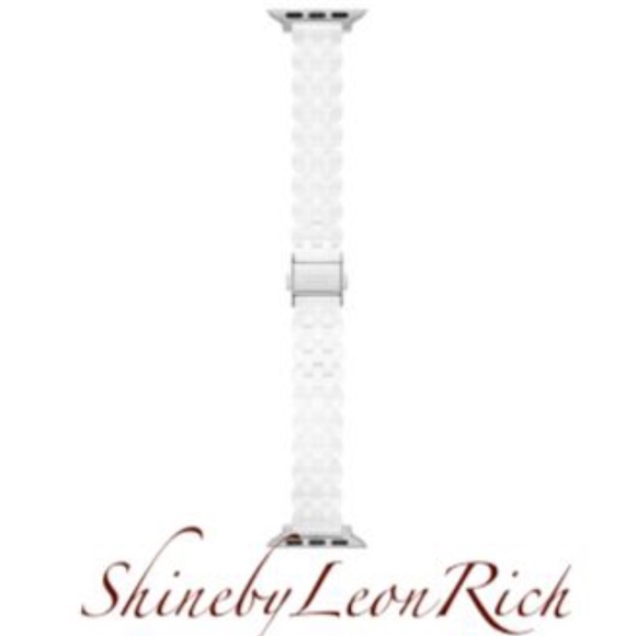 kate spade new york White Ceramic 38/40mm bands for Apple Watch® - Picture 1 of 5